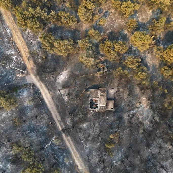 Fire crews lose control of blaze near Athens as southern Europe heat wave keeps communities on alert